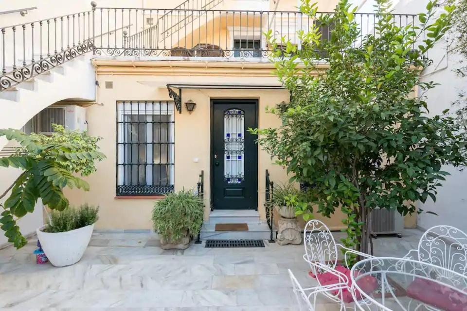 Con Patio Lägenhet Málaga