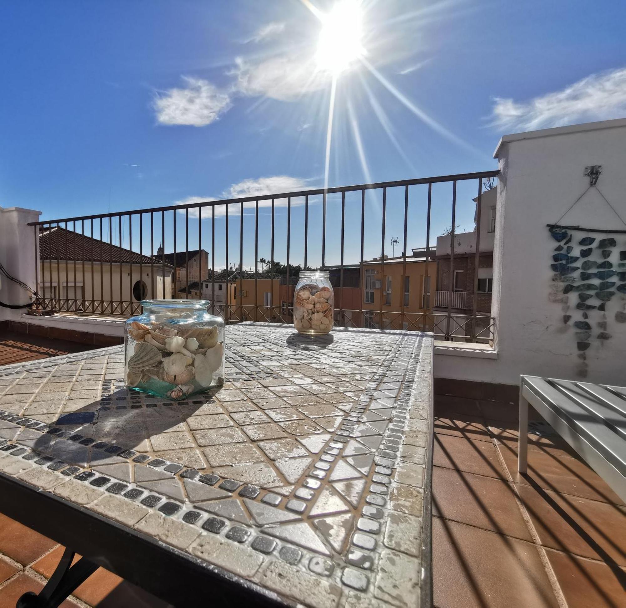 Atico Con Vistas Centro Historico / Terraza 40 M Lejlighed *