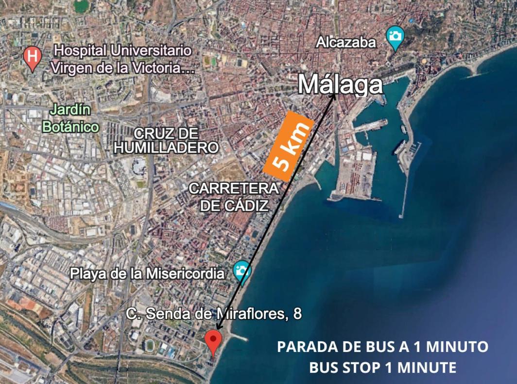 Chalet En Primera Linea De Playa Apartamento Málaga