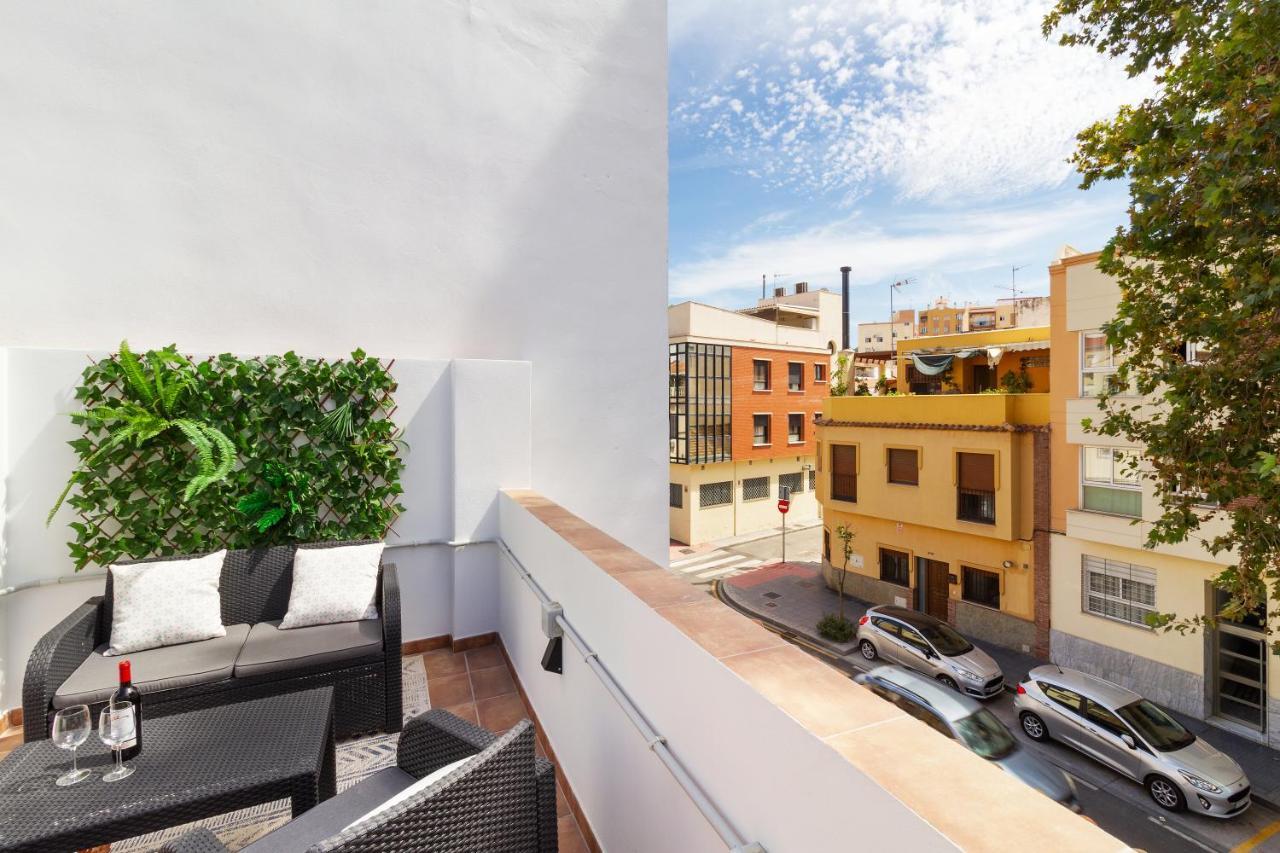 Barcelo 21, Parking On Request, Atico With Terrace & With Patio, Center, Breakfast Included, Quite Neighborhood, Bc Appartement Málaga