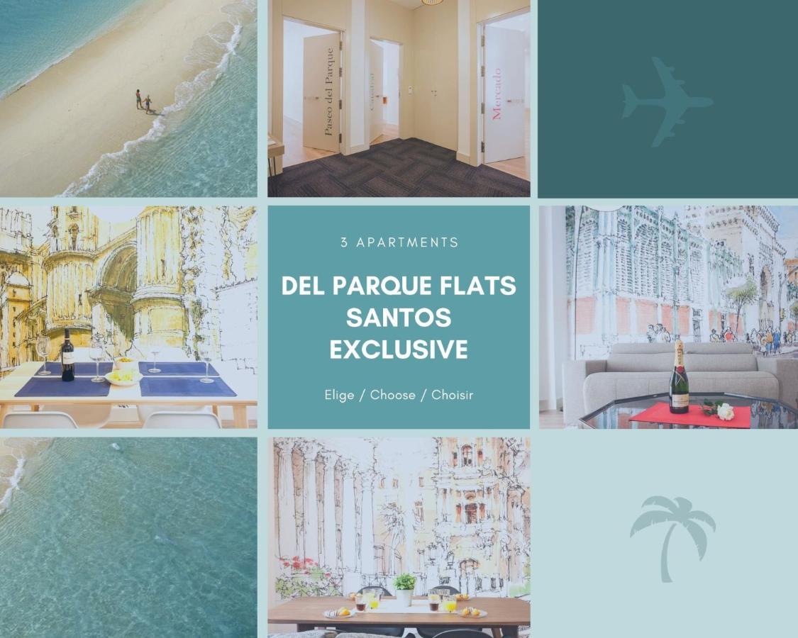Apartamento Del Parque Flats Santos Exclusive Málaga