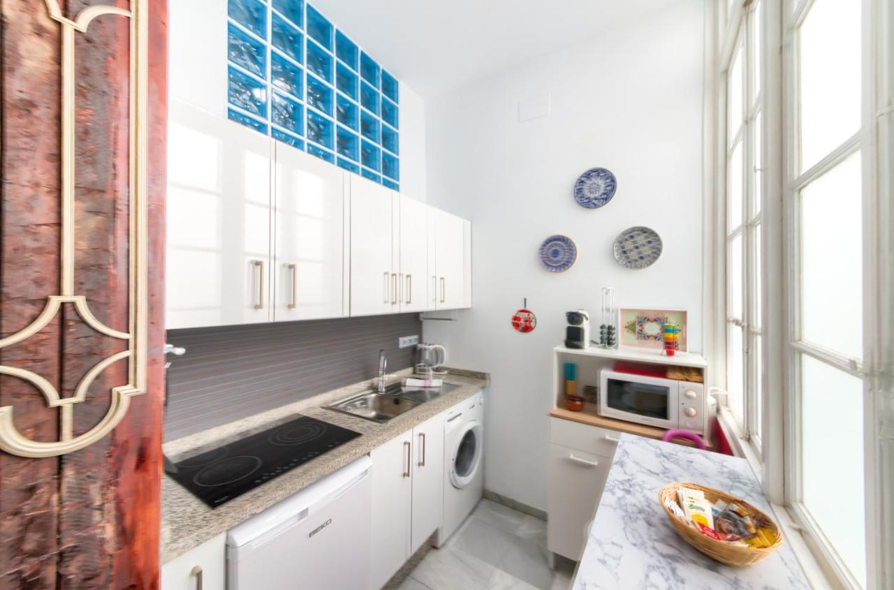 Holidays2malaga Calle Nueva 2 Bedrooms High Speed Wifi Lägenhet *
