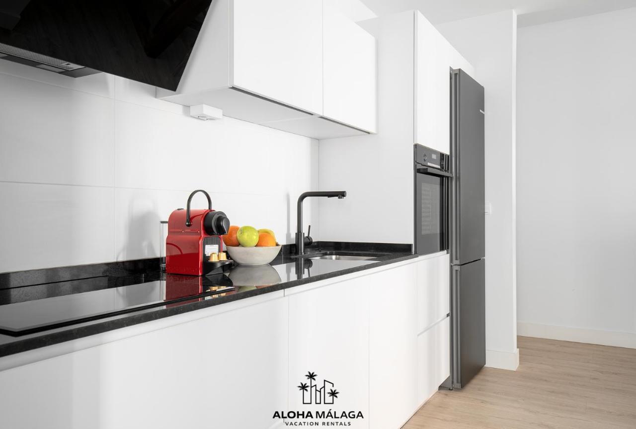 Lägenhet Luxury Duplex With Pool And Padel Court In Town Málaga