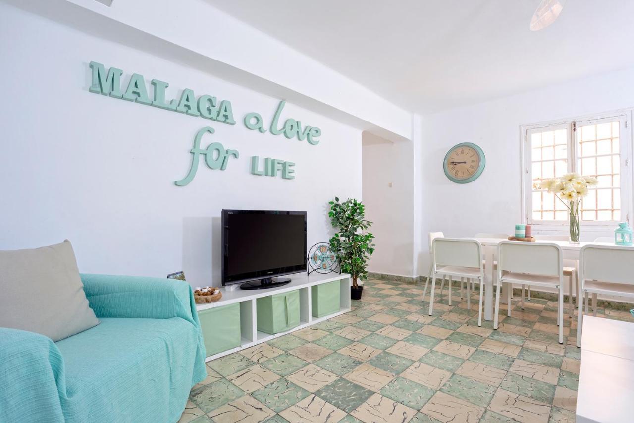 Big Flat In Center With Patio Lägenhet Málaga