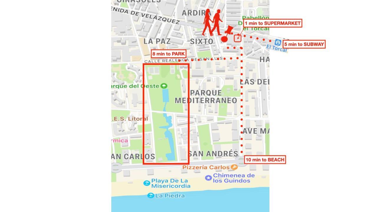 Apartment Comodo, Moderno Y Bien Situado P3 Málaga
