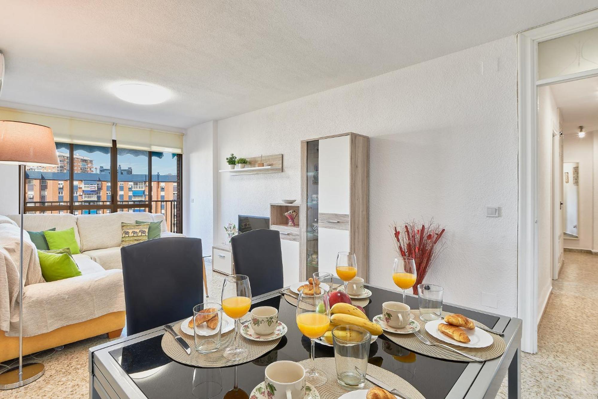 Luminoso Apartamento/ 5 Minutos De La Playa Appartement