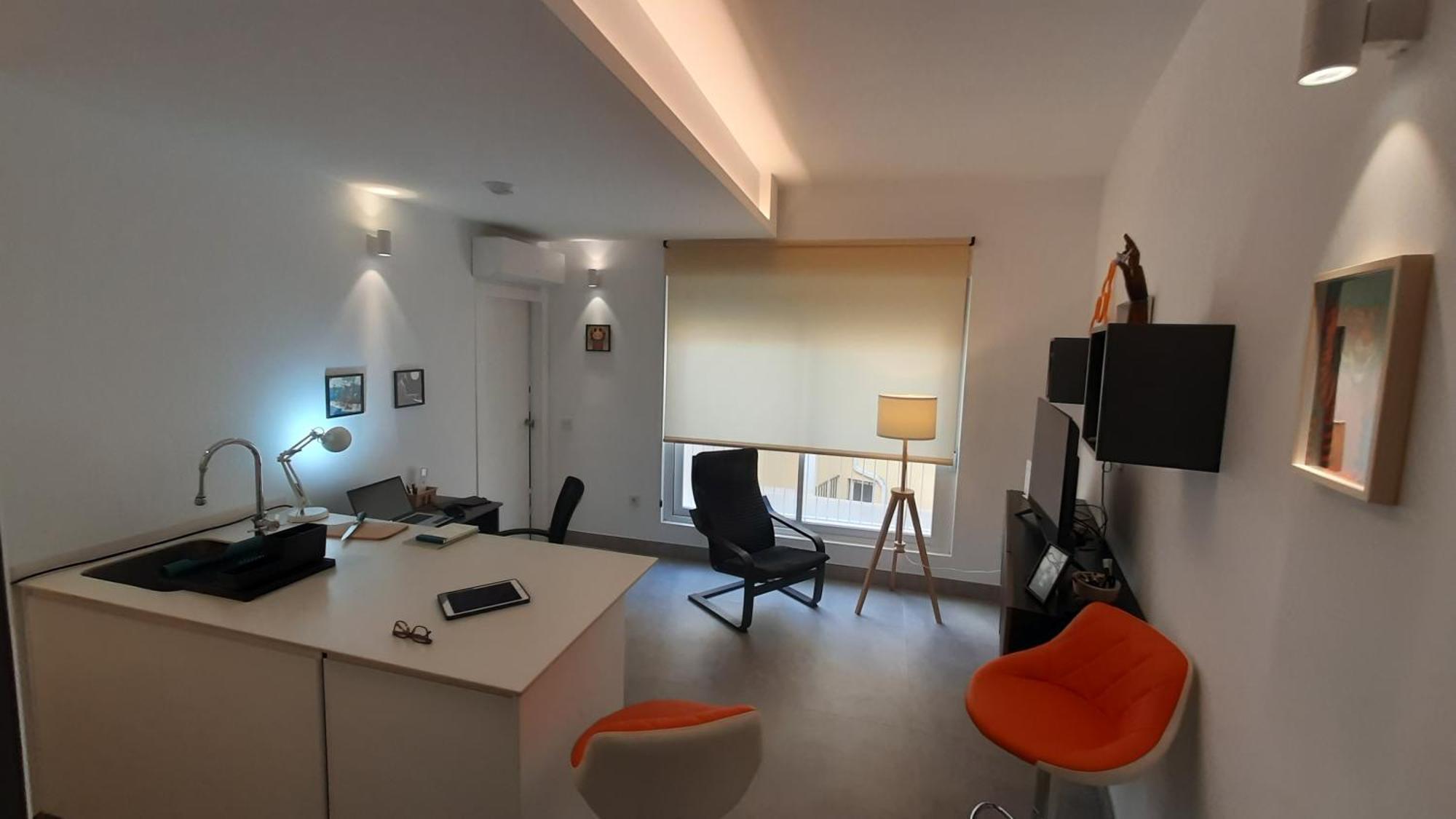 With Two In The Center Of Appartement Málaga