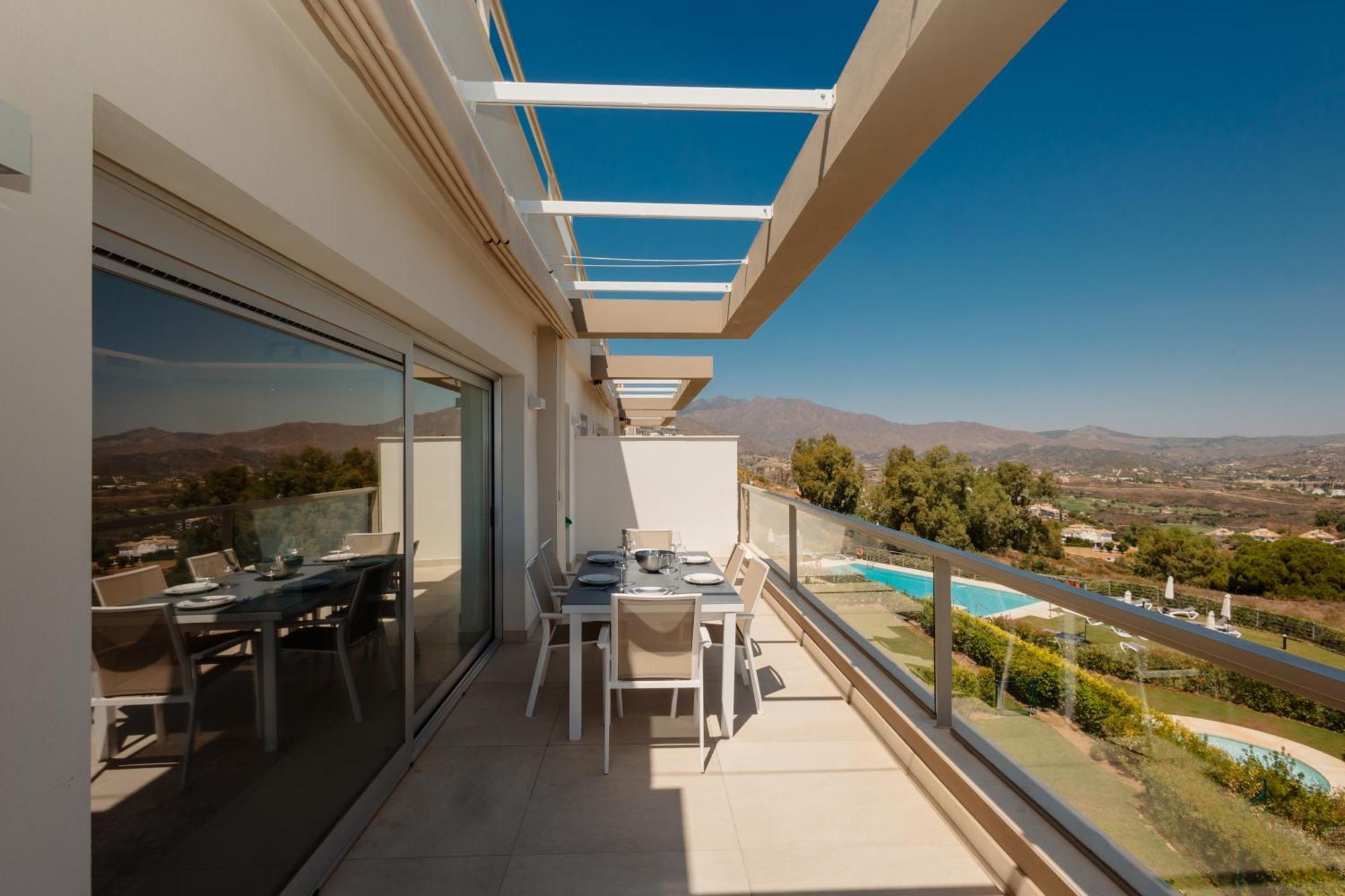 Modern Holiday With Incredible Sea Views In La Cala De Mijas Apartamento