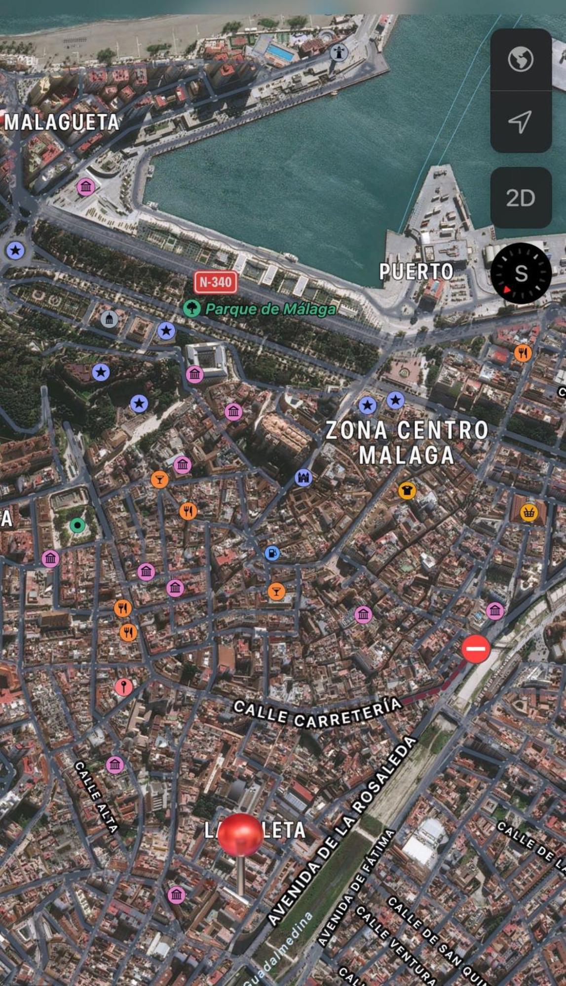 Lägenhet Cozy En Centro De Málaga