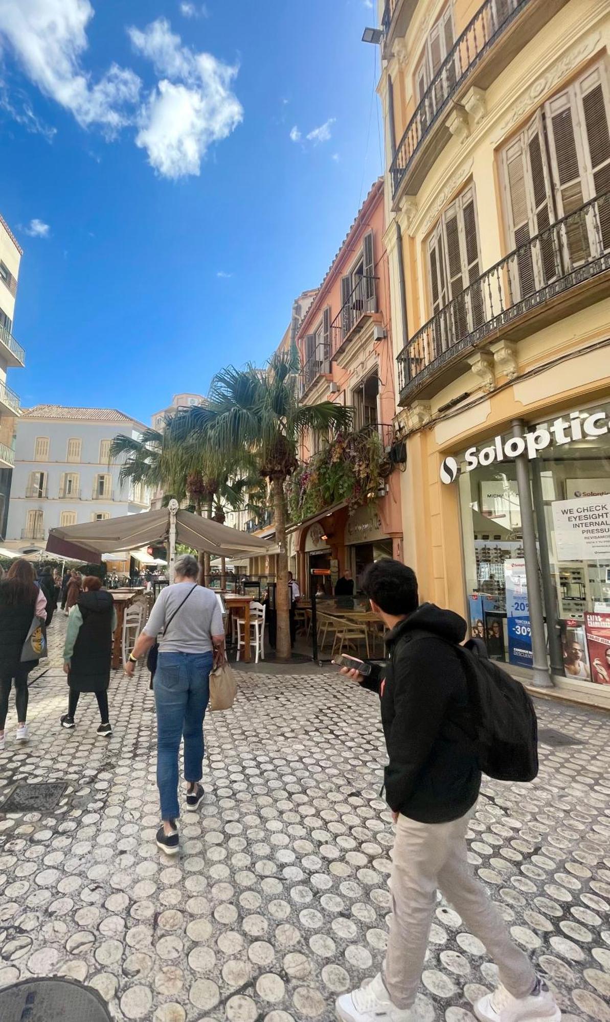 Estudio En El Centro De Lägenhet Málaga