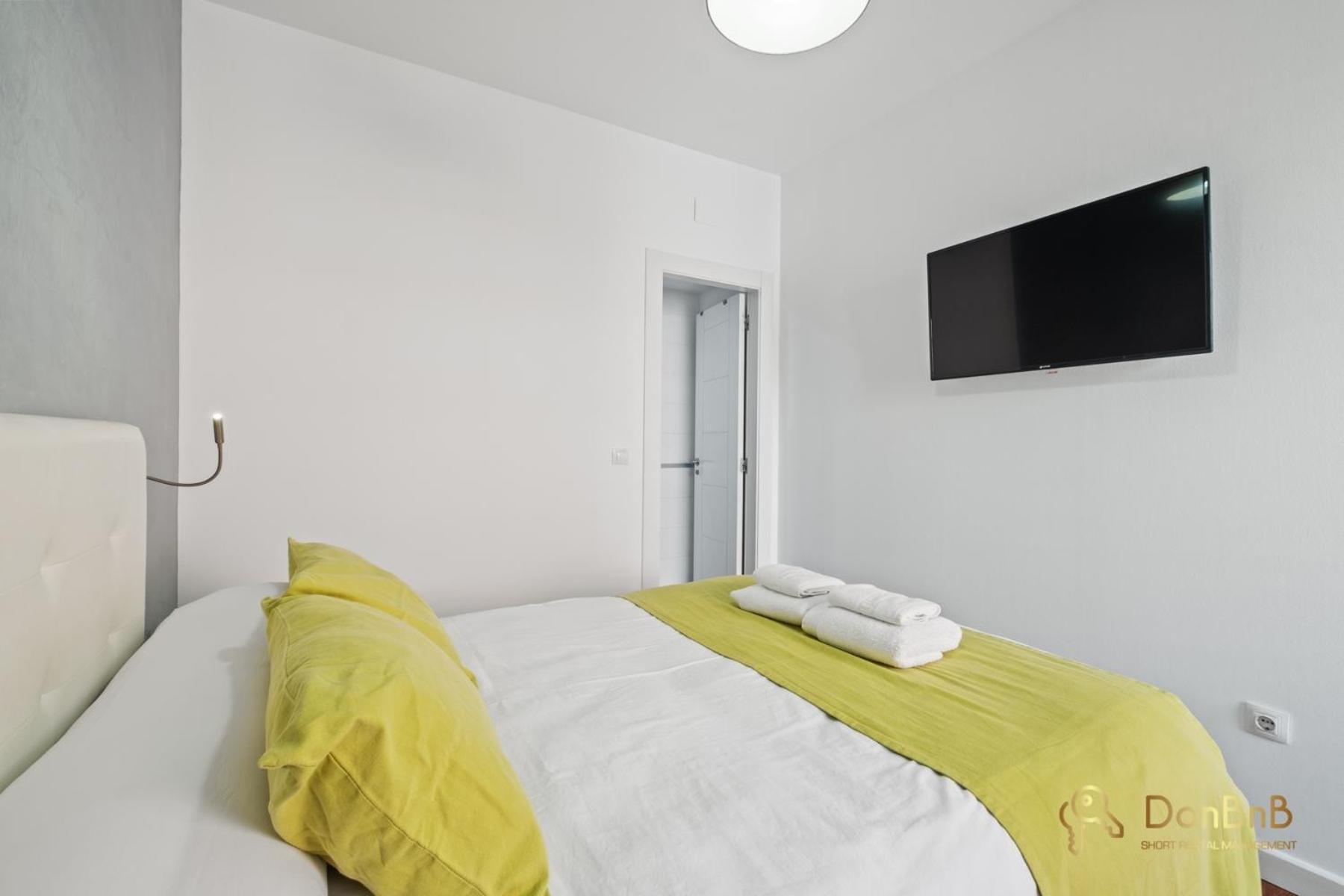 Flat With Balcony Apartment