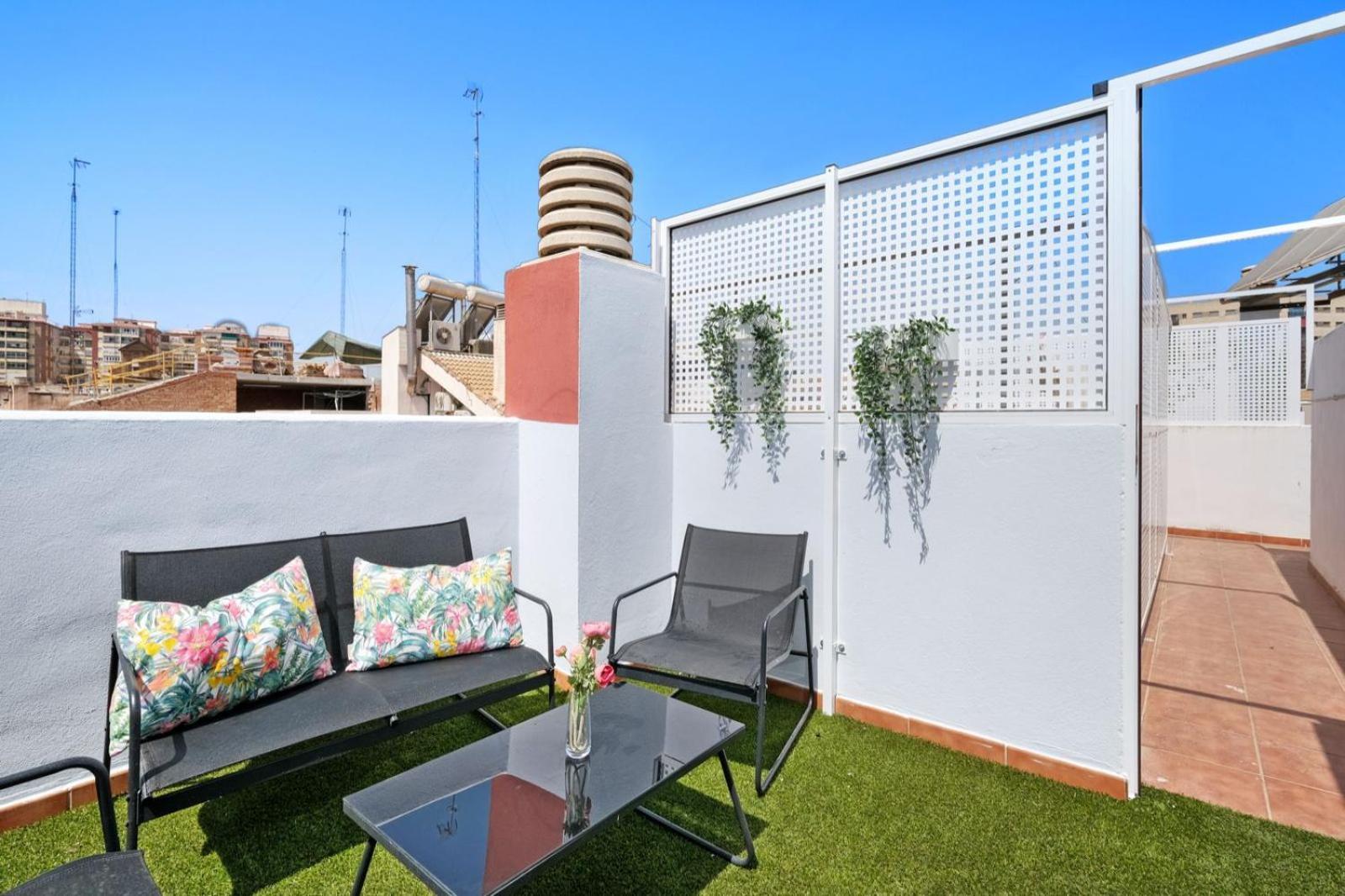 Terraza Privada 2d Centro * Málaga