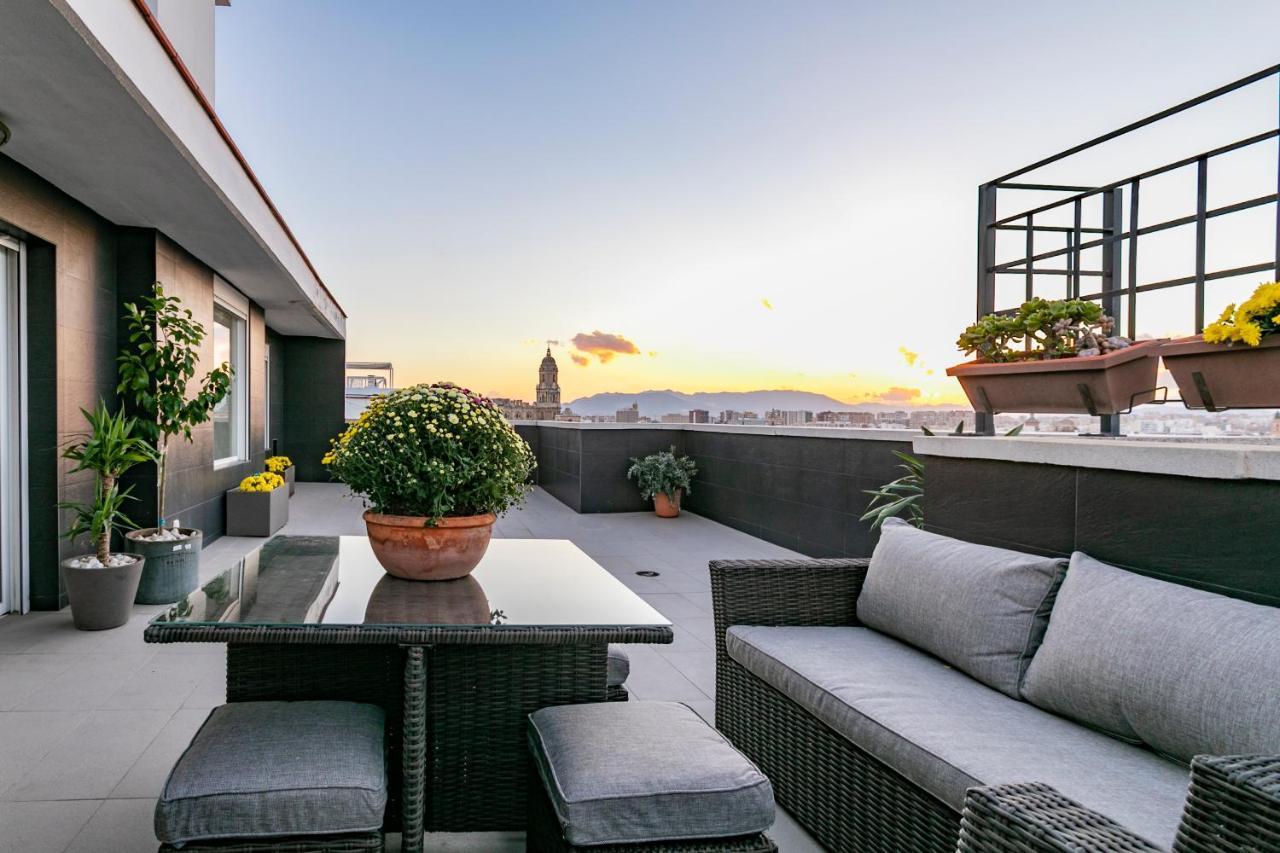 Lägenhet Livemálaga Terrace Deluxe Málaga