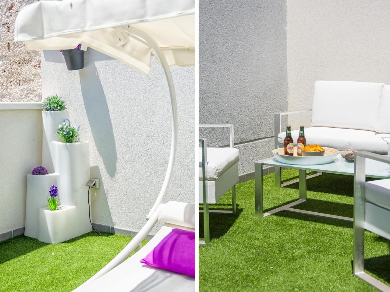 Appartement Atico Con Terraza Ac 1hab En El Centro Y Piscina Comunitaria