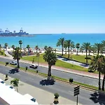 Frenta a la playa Malaga-Antonio Machado