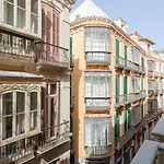 Balcones De Larios: Beautiful Balconies Next To Plaza De La Constitucion