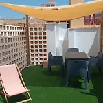 Estudio Centro Malaga Terraza Y Barbacoa