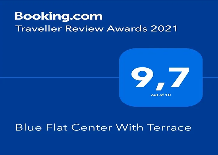 Blue Flat Center With Terrace
