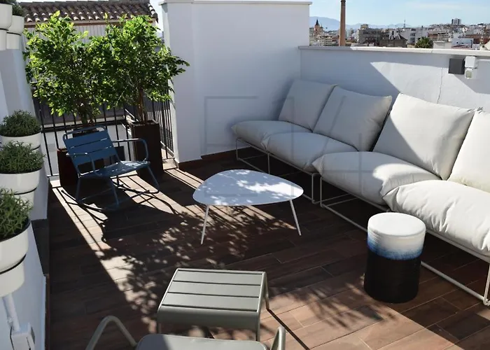 Apartamento con terraza centro Málaga