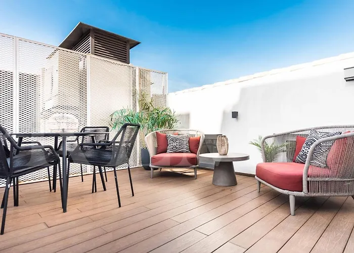Penthouse Suite With Rooftop In The Heart Of Malaga By Rems