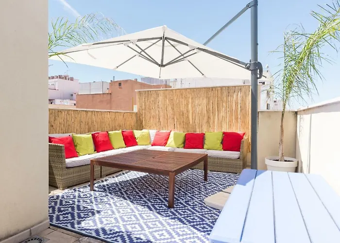 Ma2B-Bright Apt With Rooftops With Palms Near Old Town
