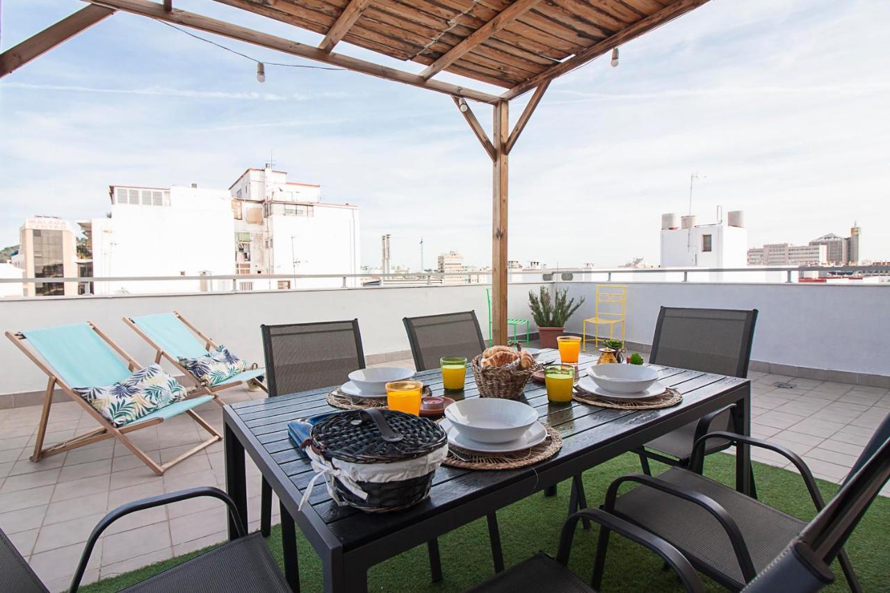 Lägenhet Center Flat Terrace&parking Málaga