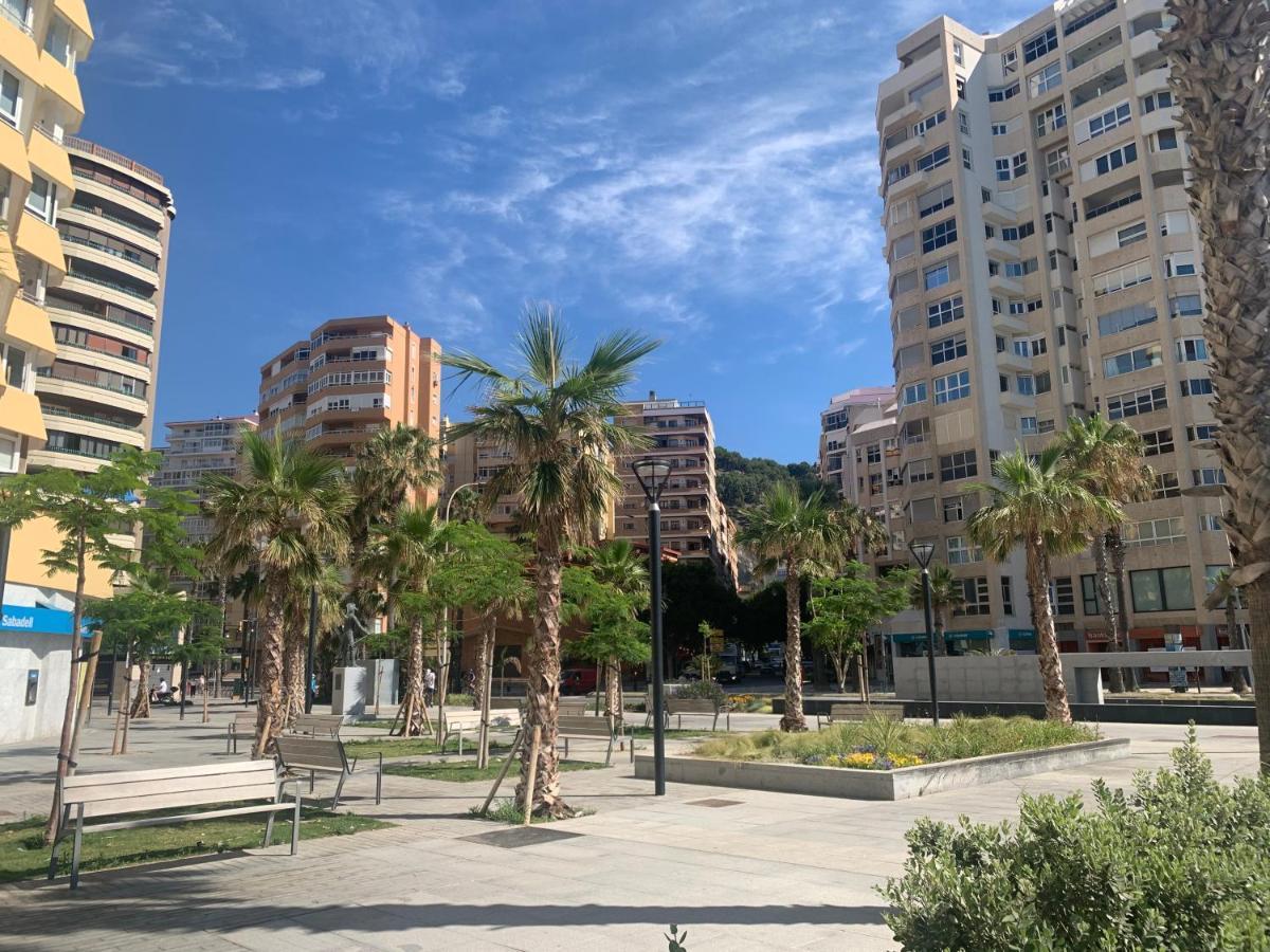 Homely Malagueta Junto Al Mar, Parking Privado Bajo Suplemento Lejlighed Málaga