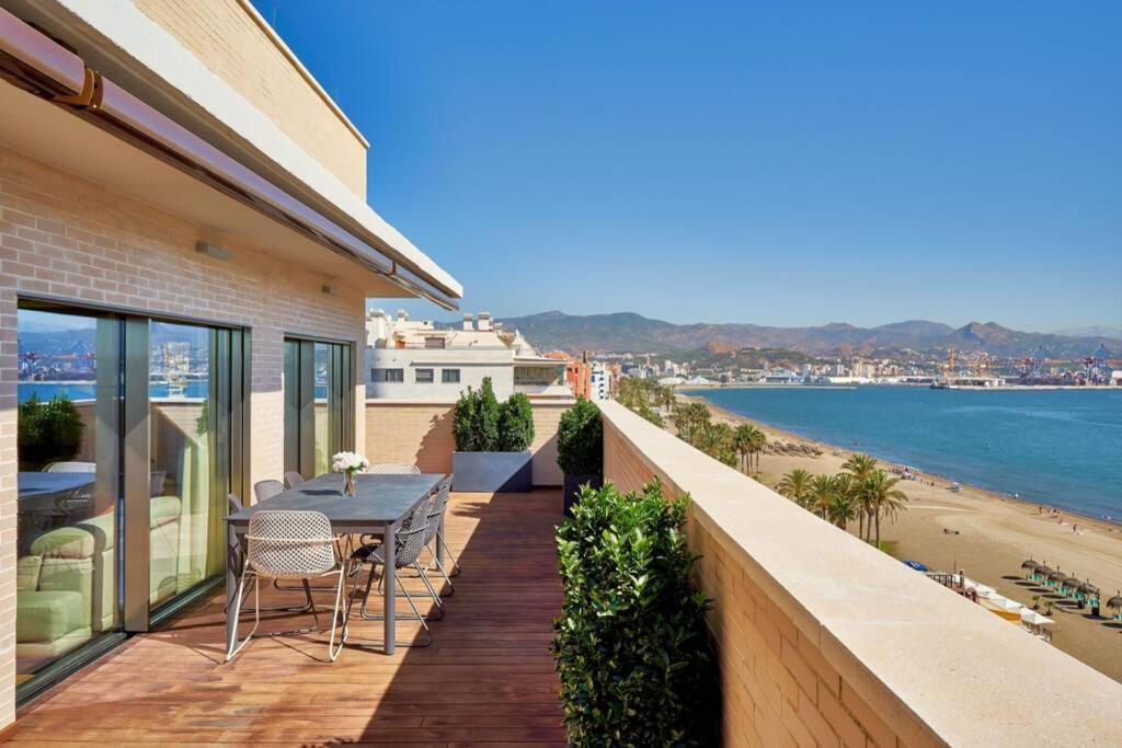 Lägenhet D&r Penthouse On The Beach Málaga