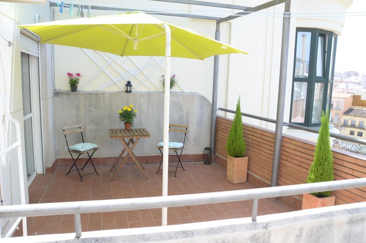 Terraza Centro Casa de hóspedes Málaga