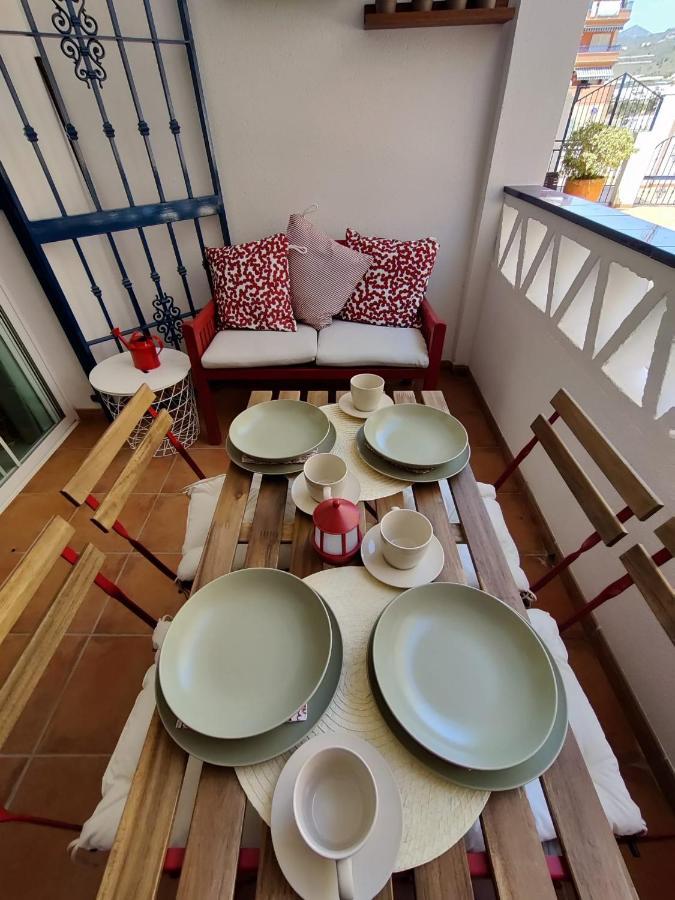 Precioso Con Piscina Cerca De La Playa Torrox Costa Apartamento