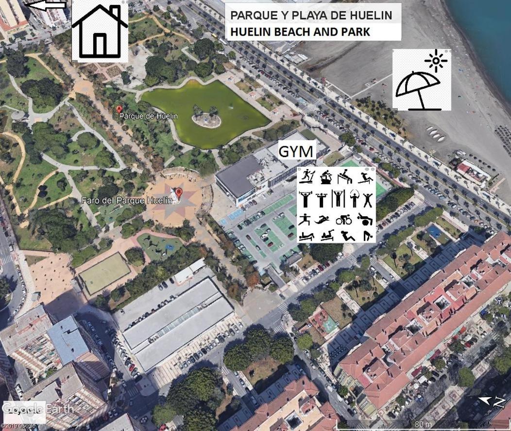 Estudio Playa Huelin Apartamento Málaga
