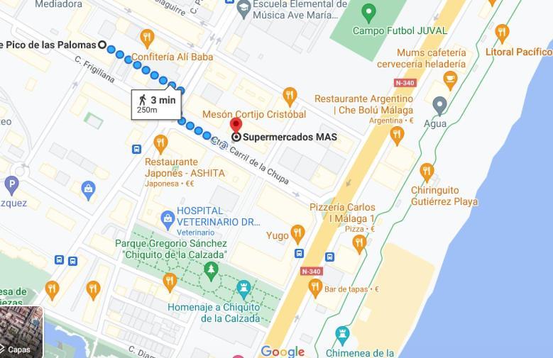 Precioso A 5 Minutos Andando De La Playa Málaga
