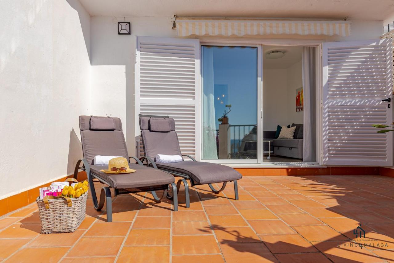 Lägenhet Living4malaga Sea View Deluxe
