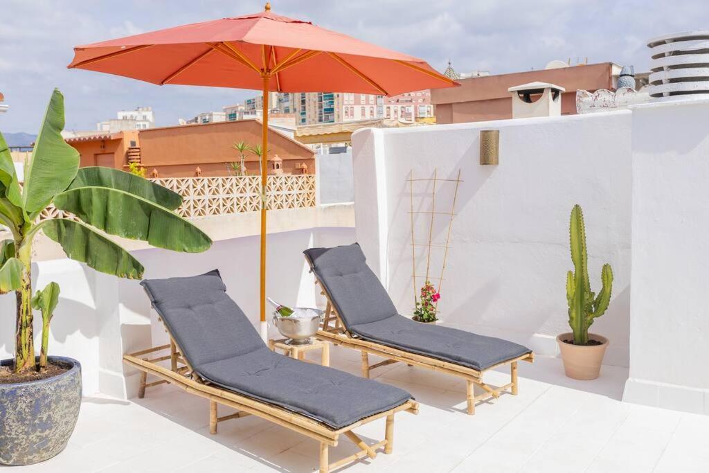 Downtown Flat With 46 Sqm Private Rooftop Terrace * Málaga