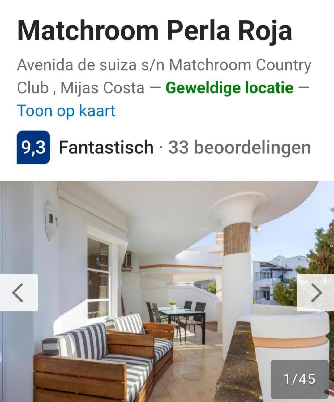 Matchroom Country Club Perla Roja 1 Apartamento Málaga