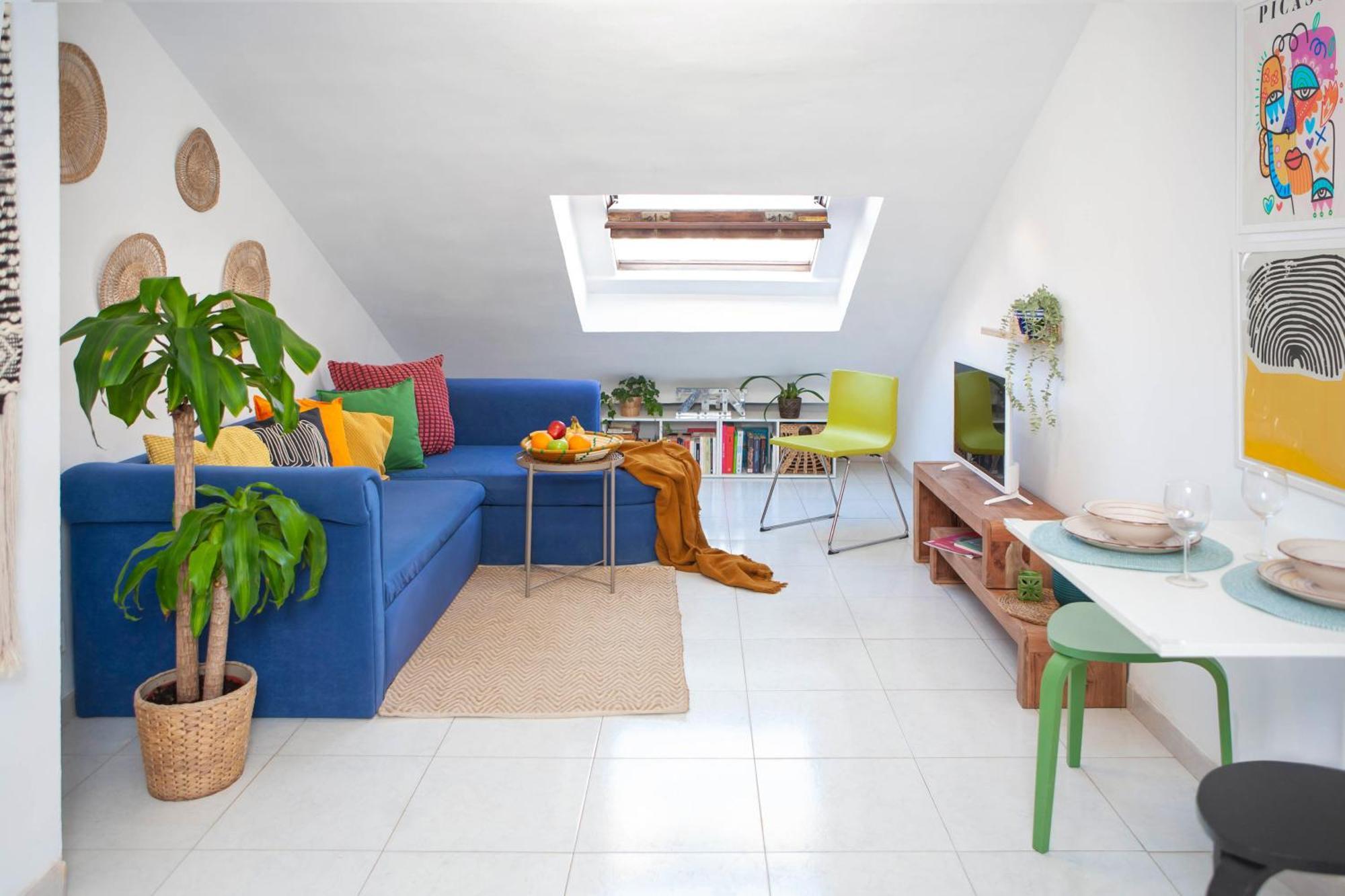 Apartamento Picasso's Dream Cozy & Chic Attic Plaza Merced *