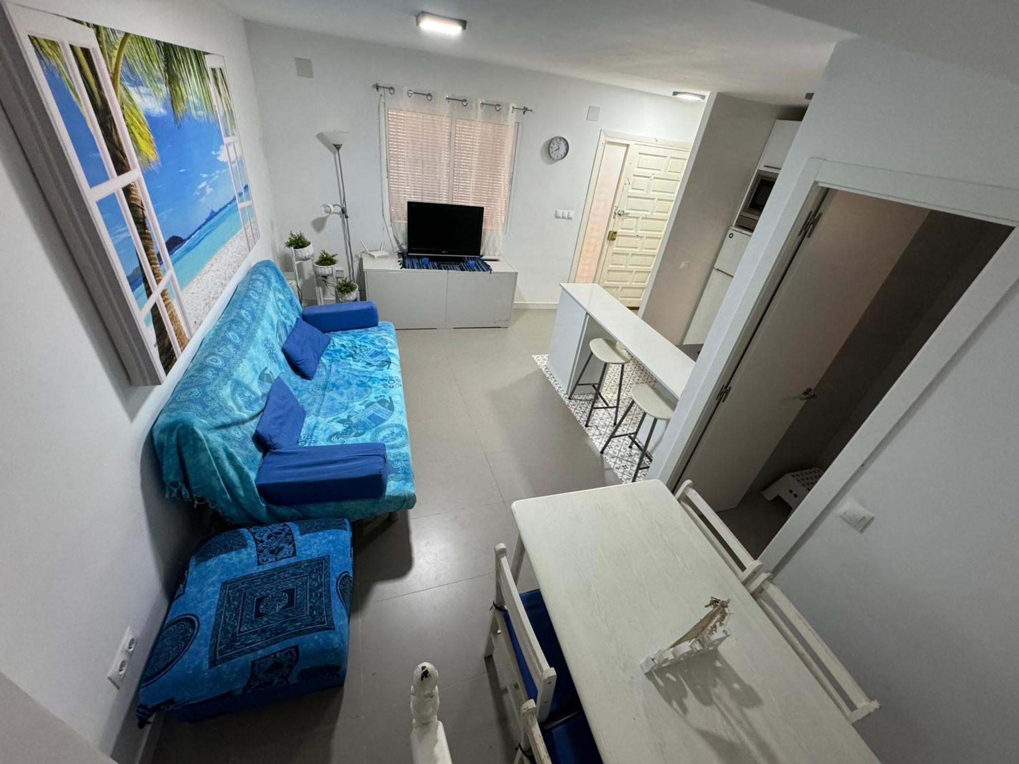 Beach, Pedregalejo Apt.4/6 2 Hab.