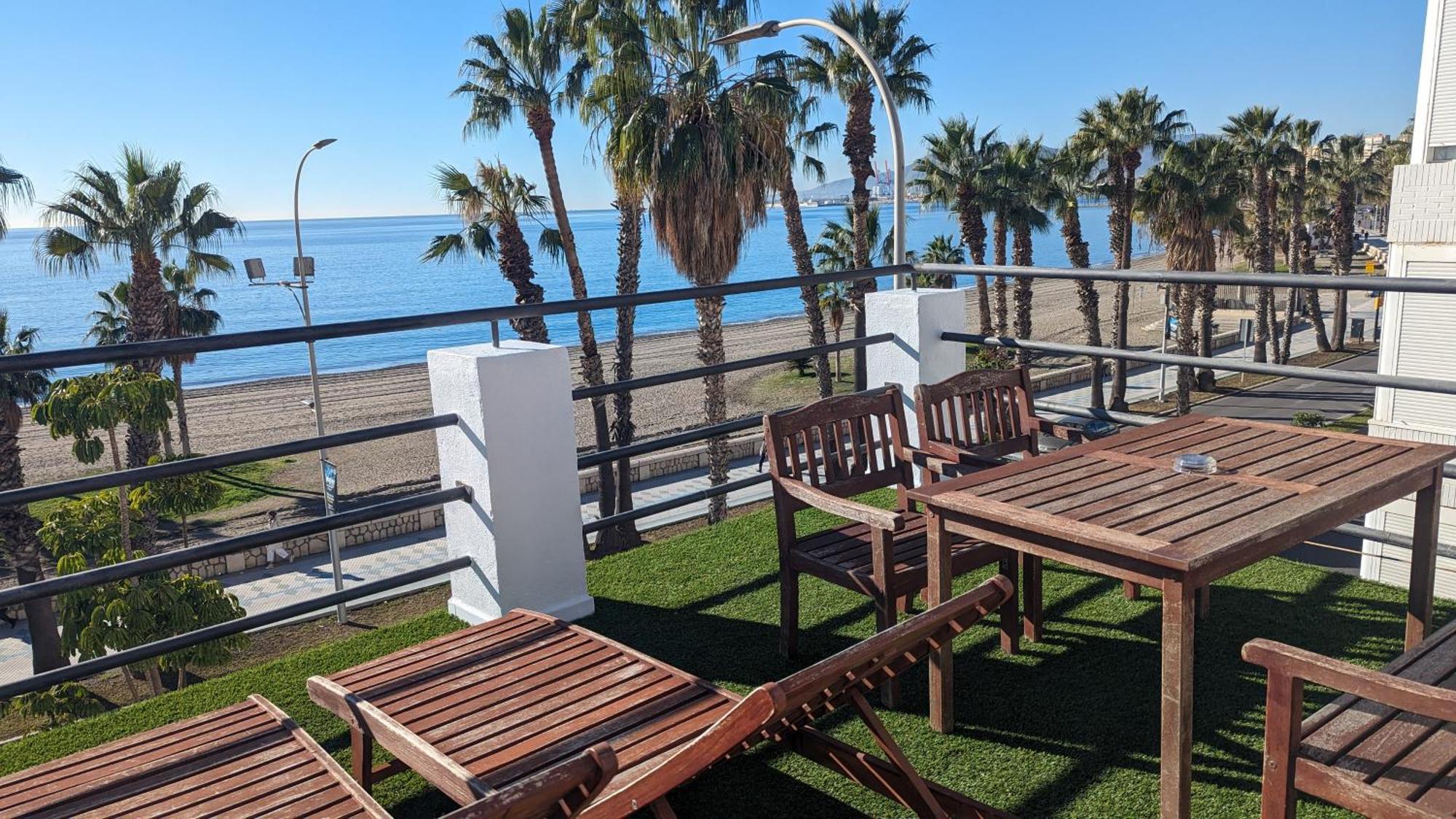 Loft Con Gran Terraza En Primera Linea De Playa Apartment