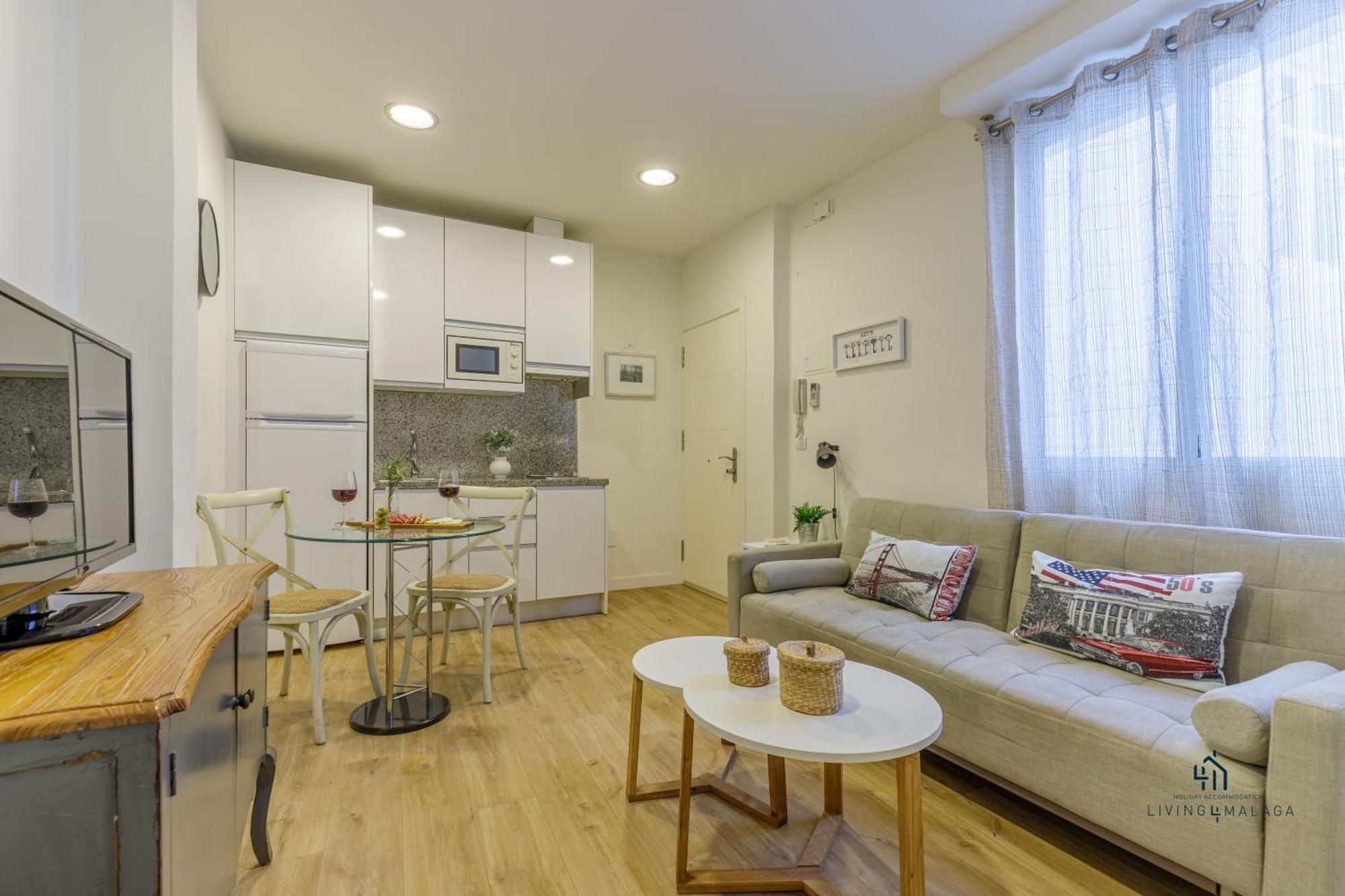Apartment Living4malaga Charming Twin Málaga