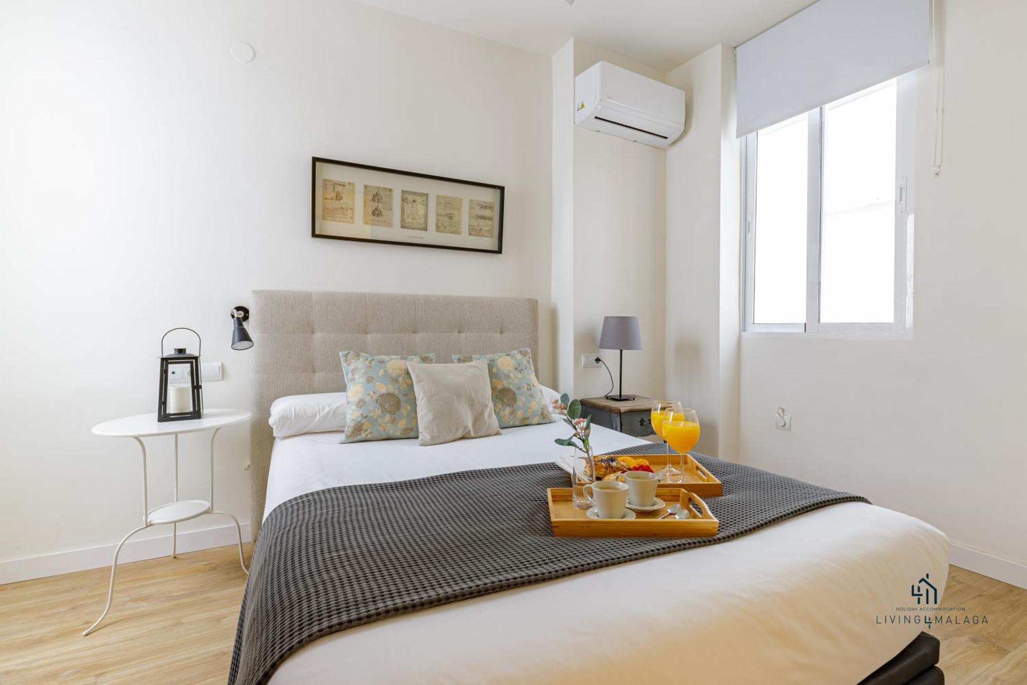 Apartment Living4malaga Charming Twin