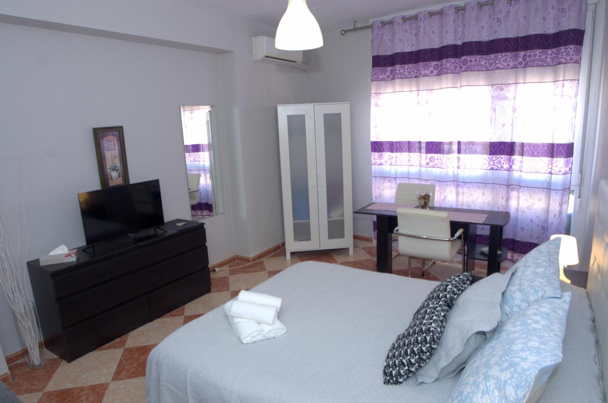 Centro Historico. Privat overnatting Málaga
