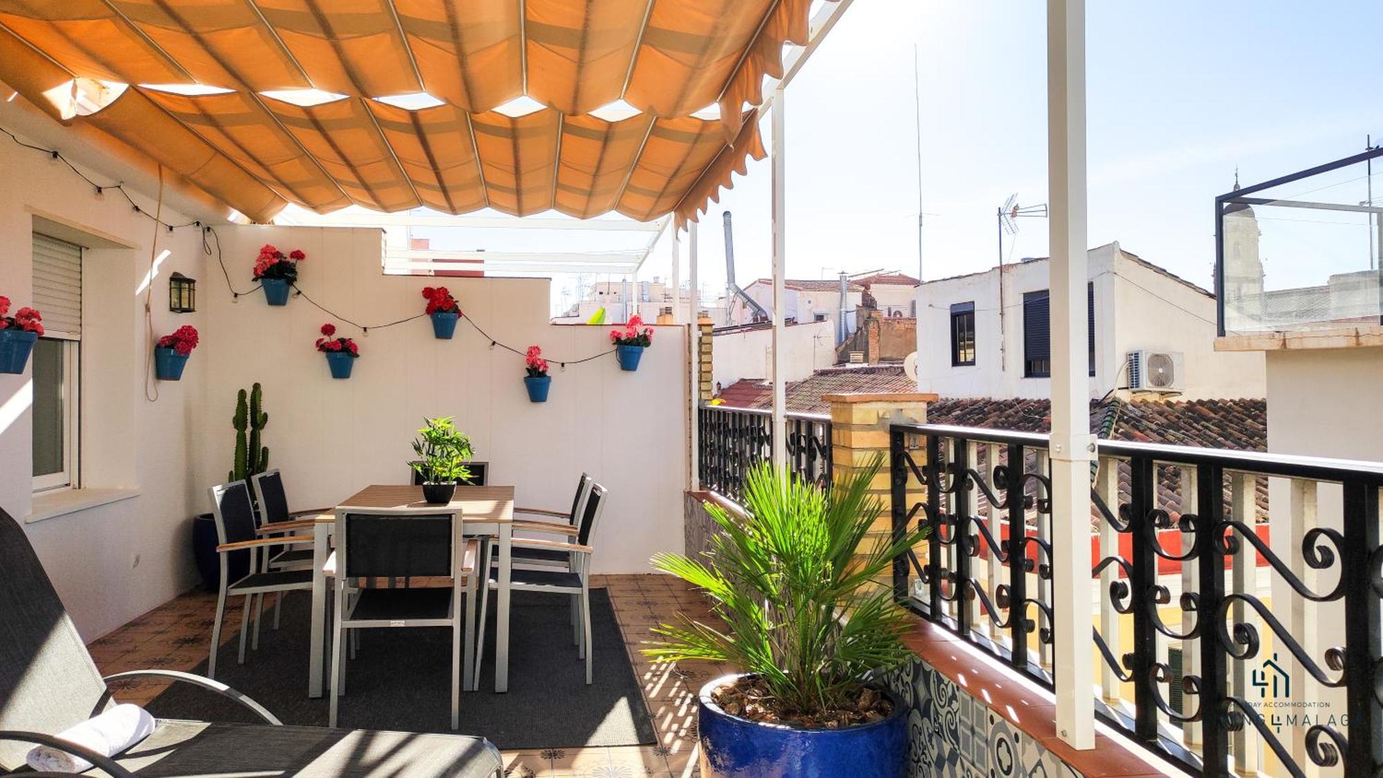 Living4malaga Sun&terrace Penthouse Apartamento Málaga