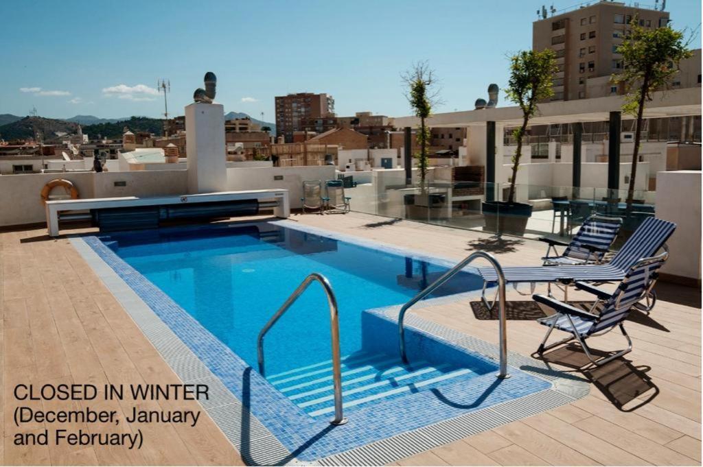 Deluxe Con Piscina, Terraza & Parking Lejlighed