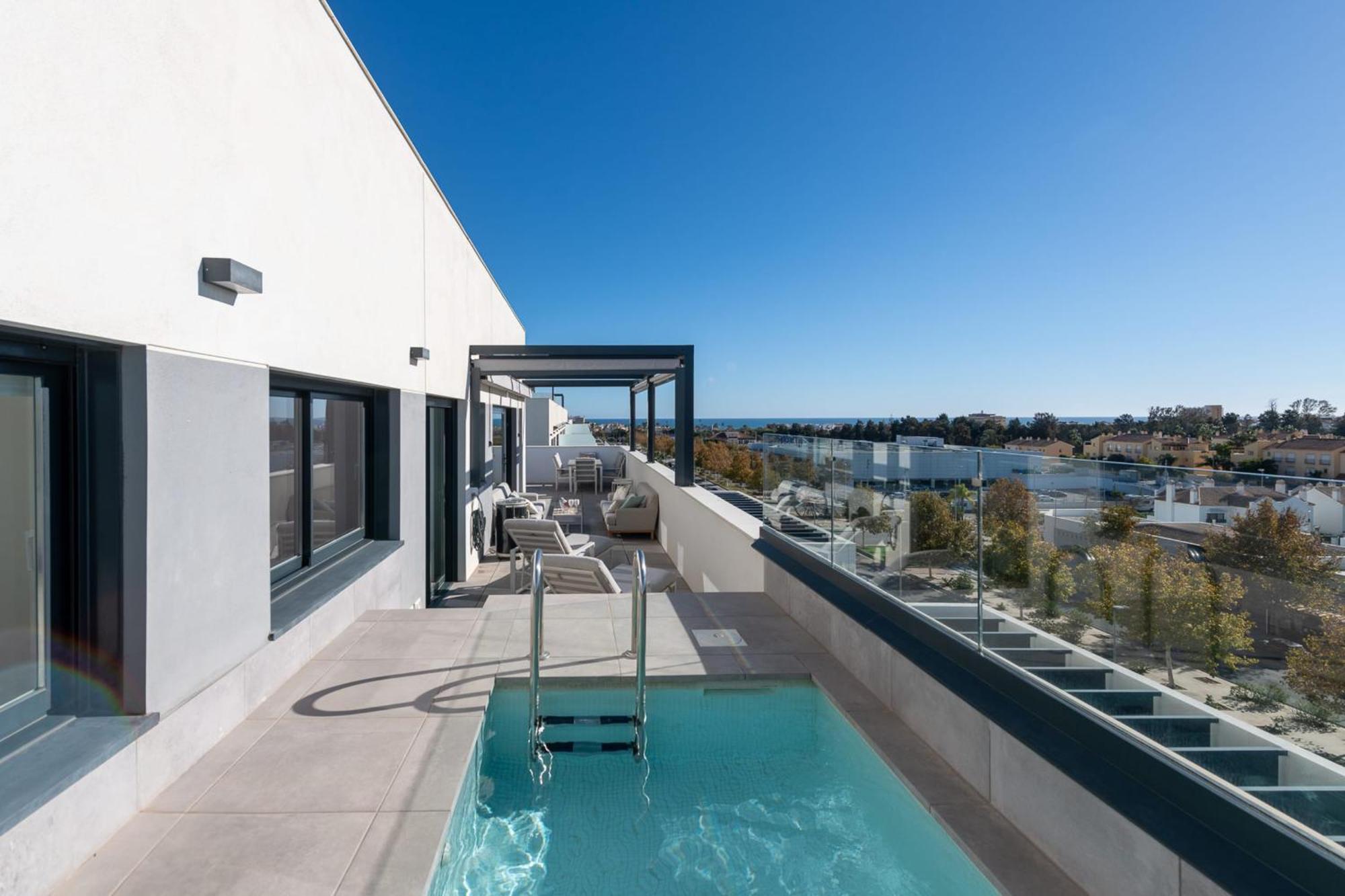 Apartamento Amazing 3 Bedroom Penthouse With Private Pool In Cala Serena - La Cala