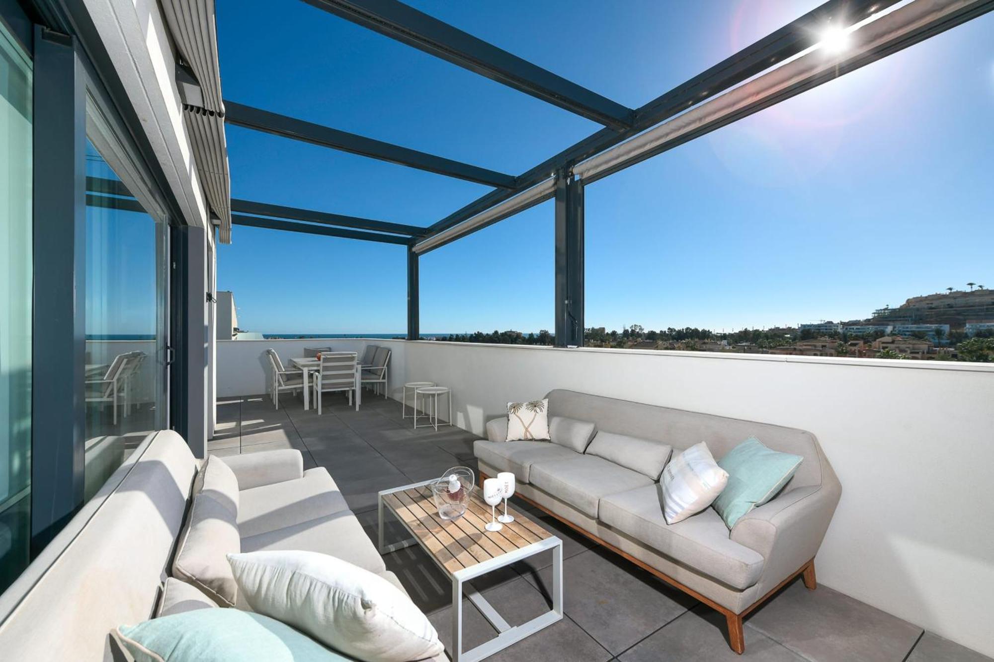 Amazing 3 Bedroom Penthouse With Private Pool In Cala Serena - La Cala Apartamento