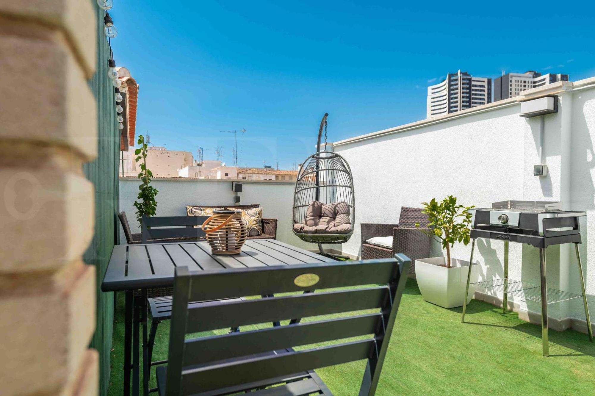 Modern With Private Rooftop Terrace By Rems Leilighet Málaga