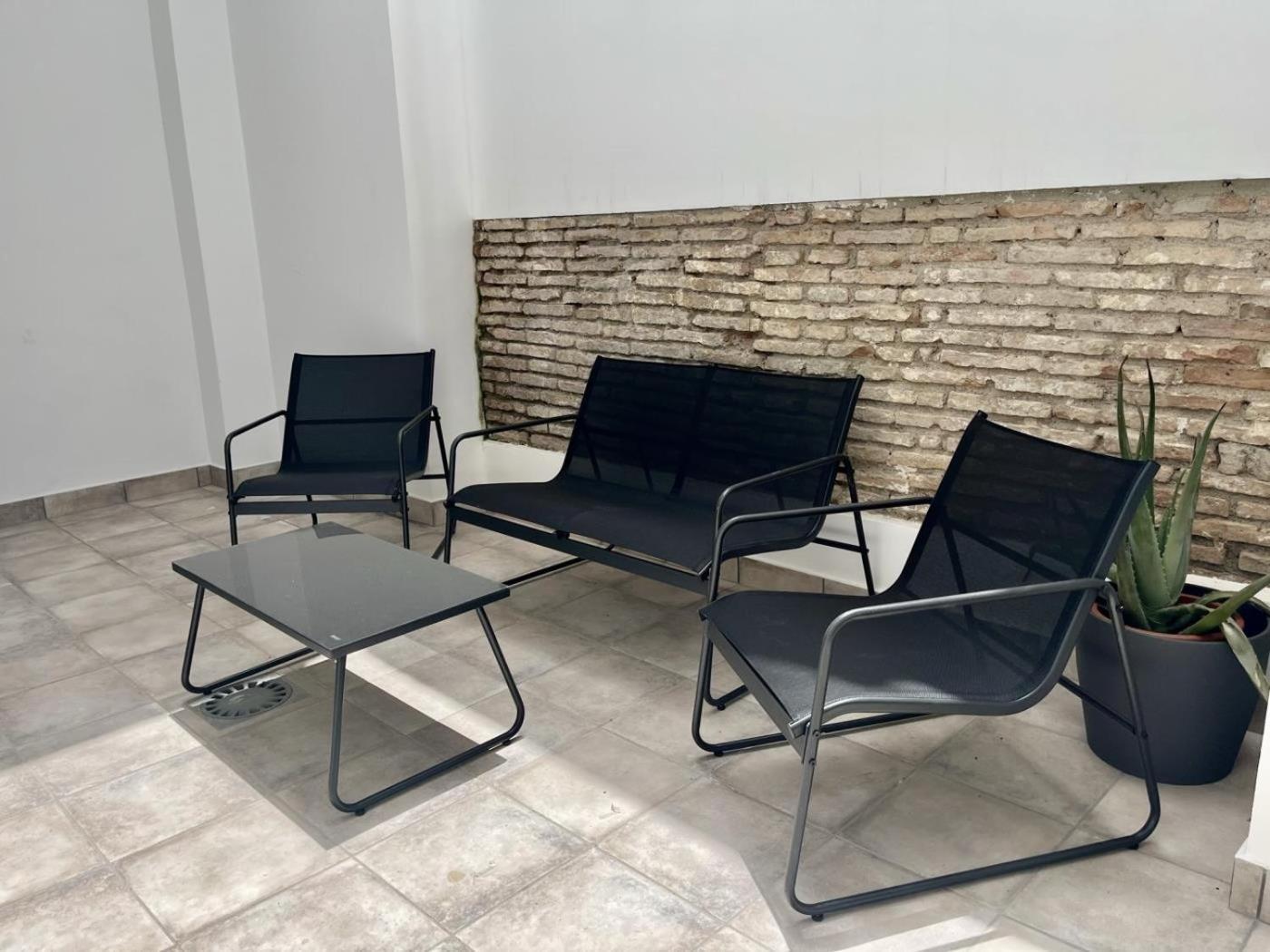 Apartamento Cd-p Loft, New Charming Loft With Private Patio, Center, Quite Neighborhood Málaga