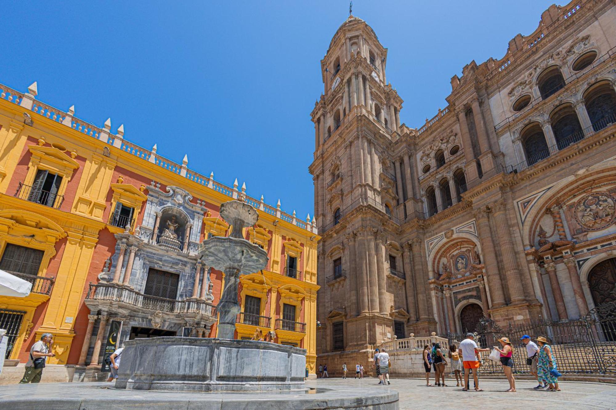 C30 Deluxe Studio With Terrace Into Cathedral Square * Malaga