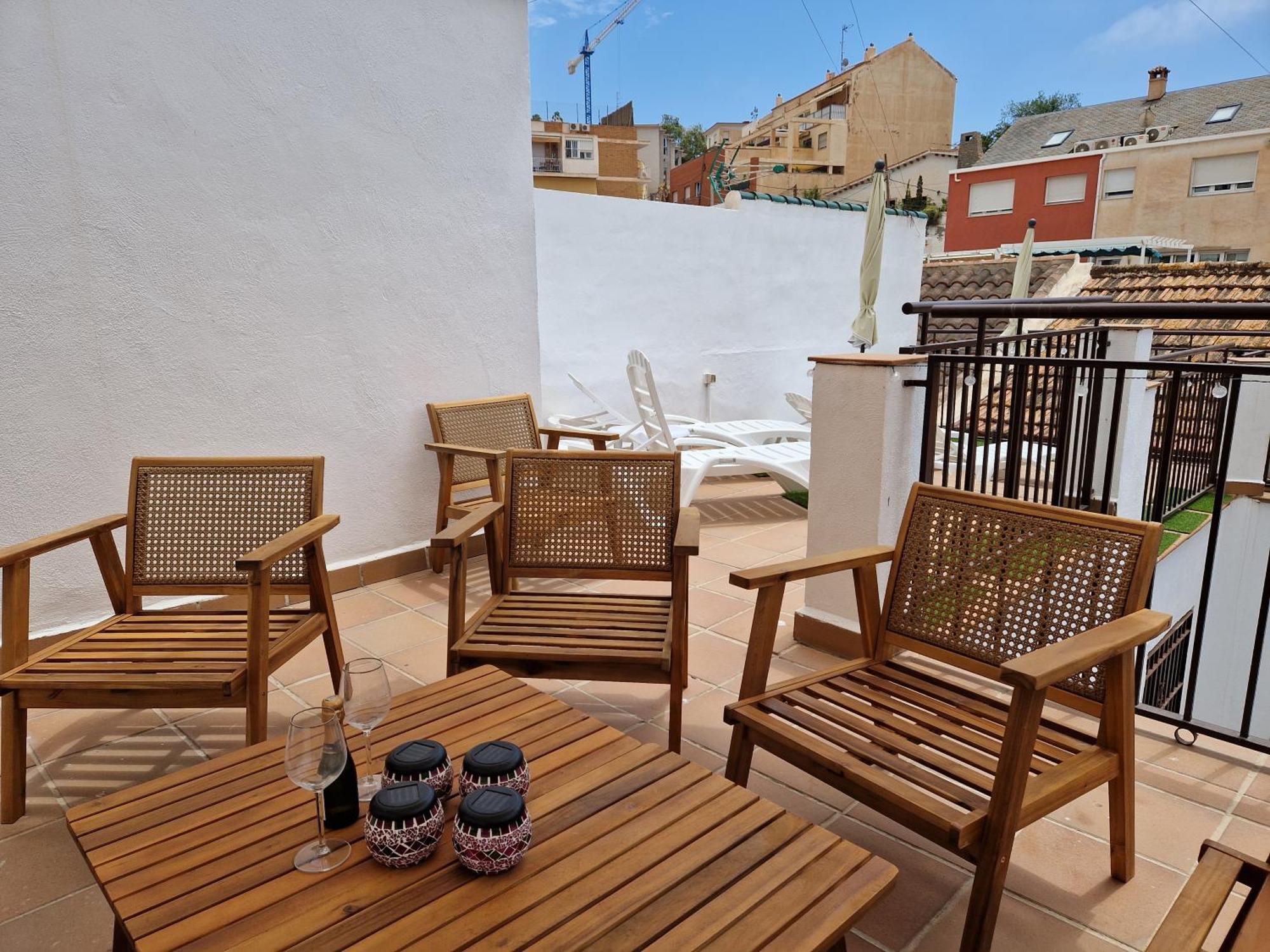 Feriehus Del Parque Flats Gibralfaro Terrace