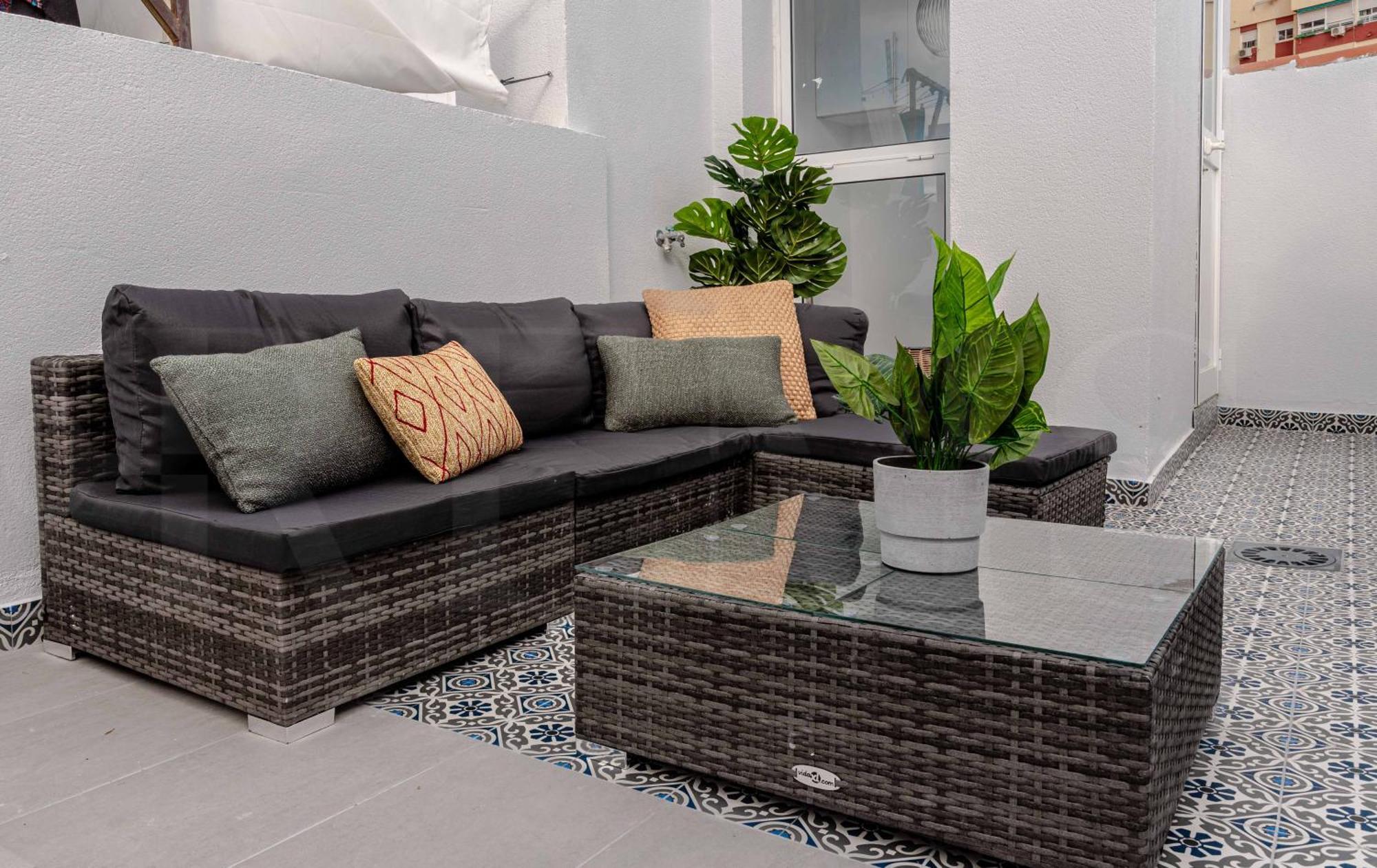 Rooftop & Private Jacuzzi In The Center By Rems Apartamento Málaga